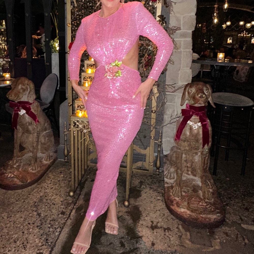 Pink Sparkle Dress